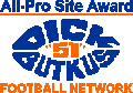 Dick Butkus Football Network - 1996 All Pro Site Award
